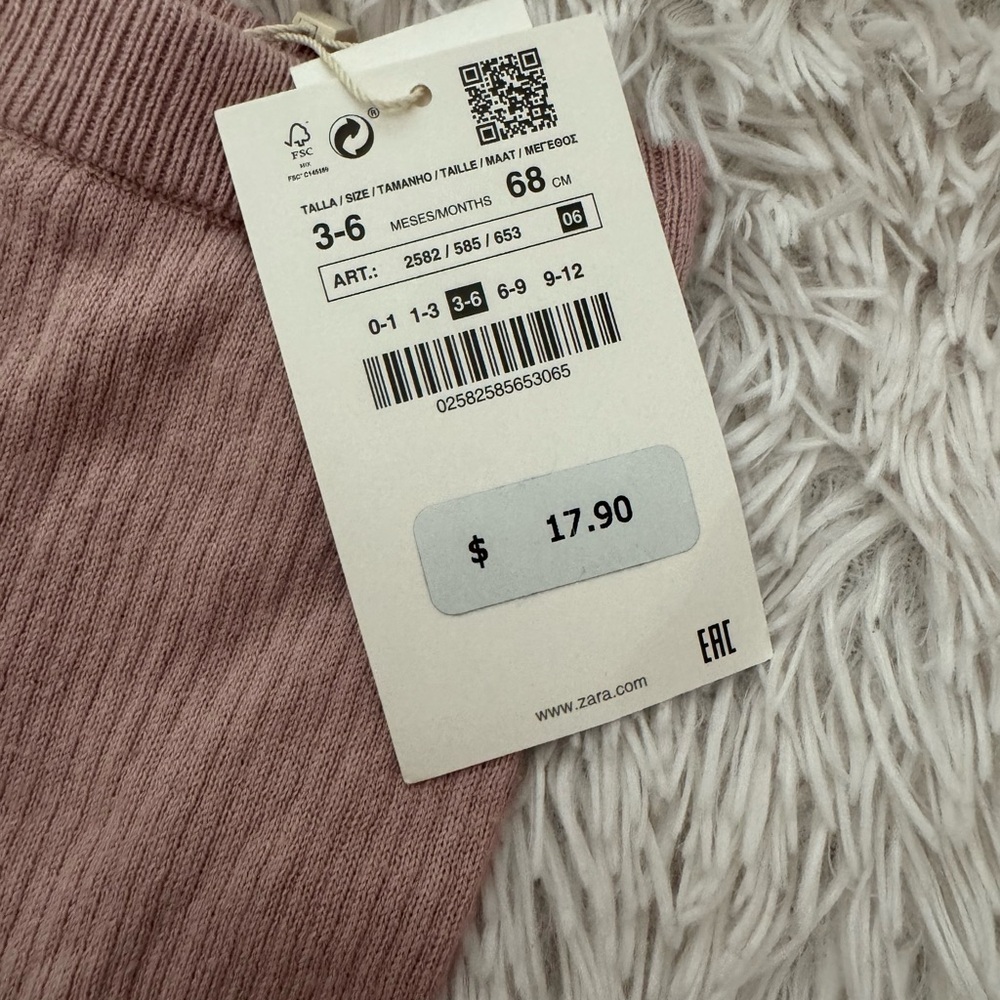 Zara’s baby girl leggings